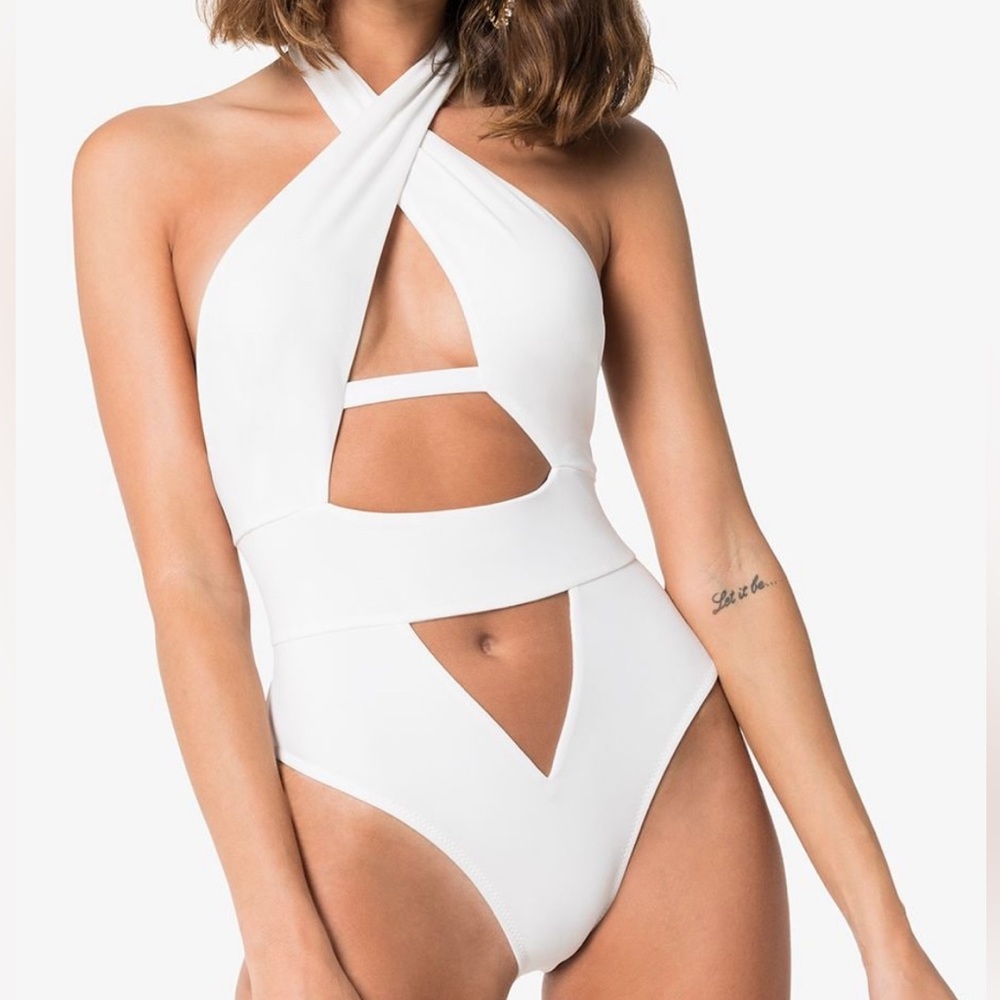 Agent Provocateur Anja halterneck swimsuit